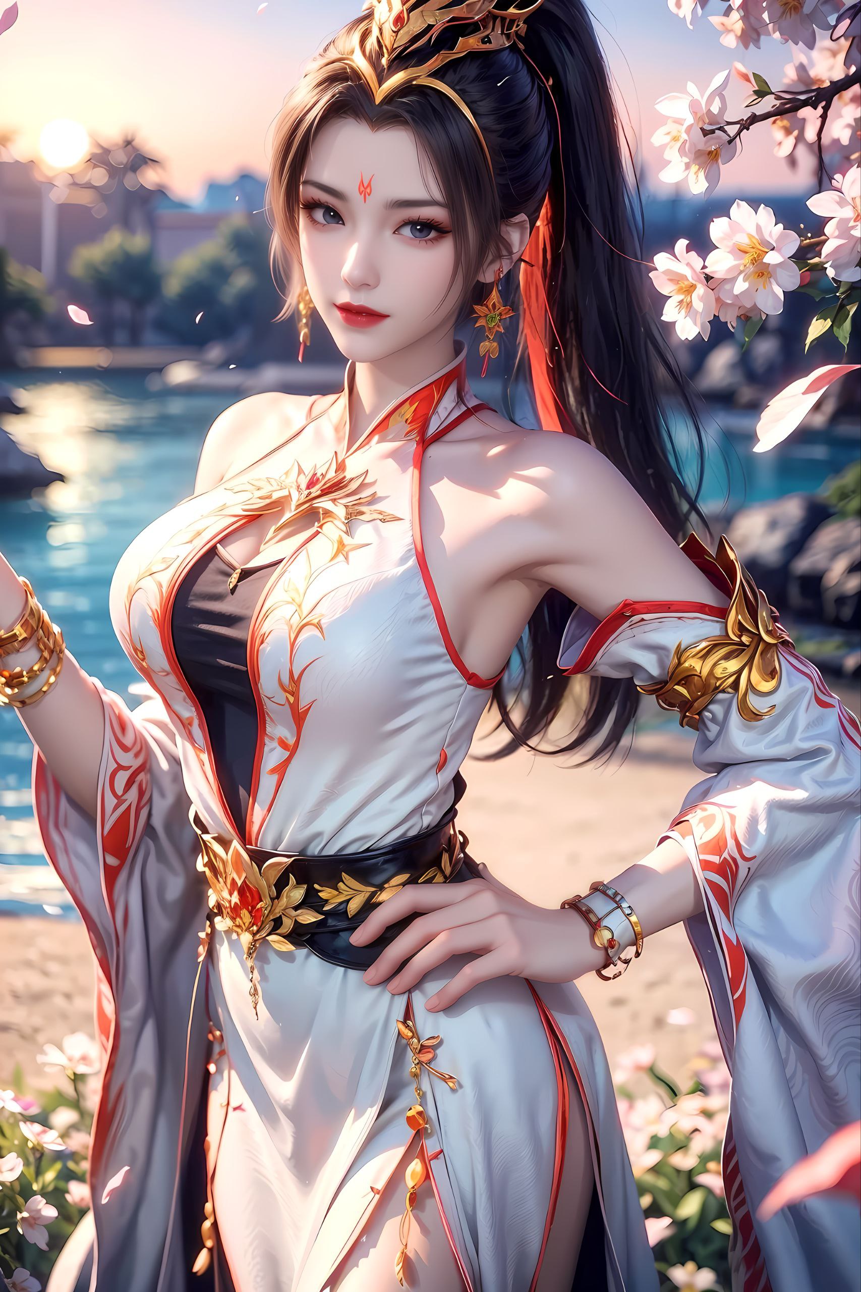 在总结
